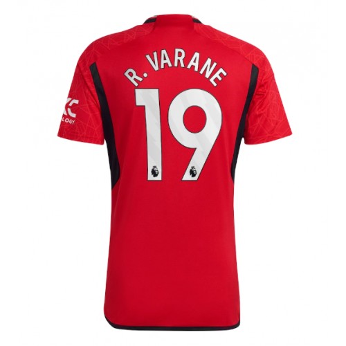 Maillot de foot Manchester United Raphael Varane #19 Domicile 2023-24 Manches Courte
